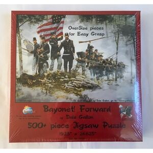 SUNSOUT INC Bayonet! Forward 500+pc Jigsaw Puzzle by Dale Gallon New